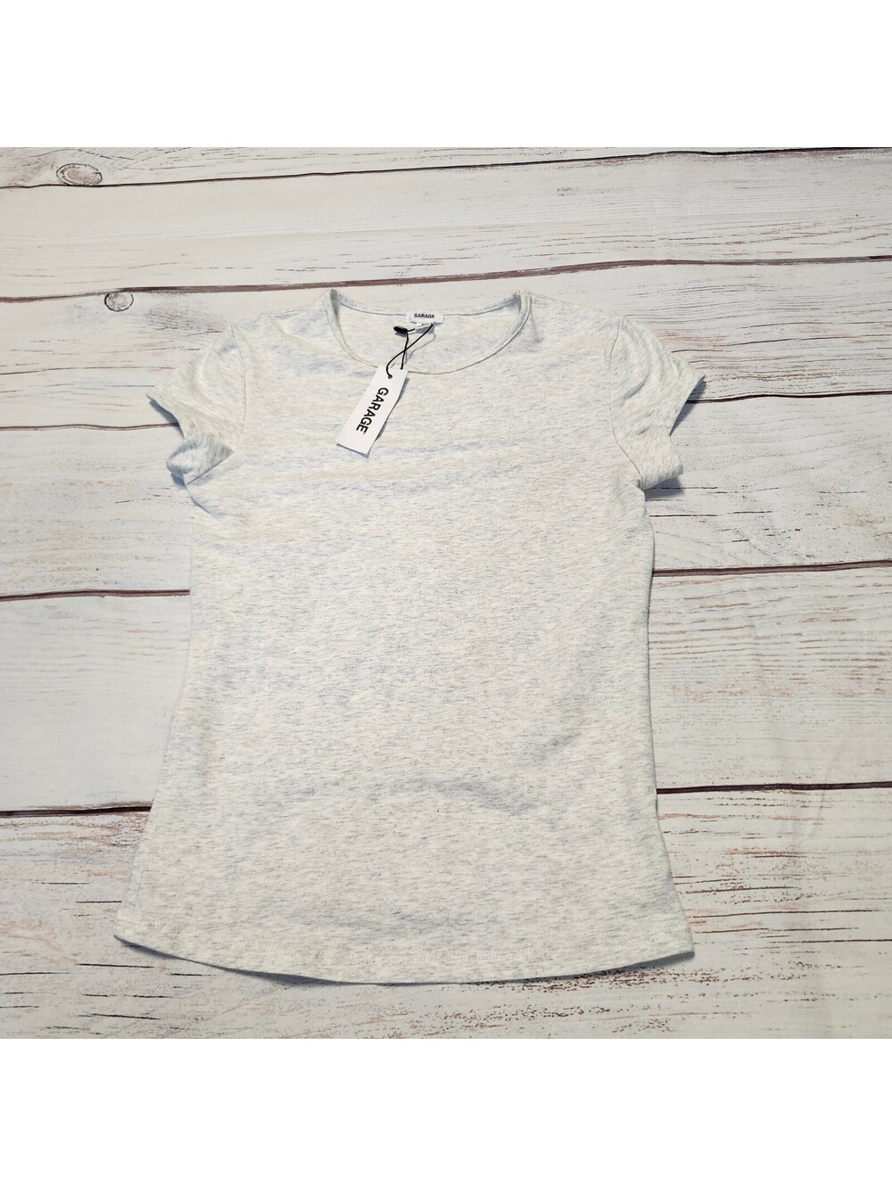Garage Women's Gray Short Sleeve T-Shirt Size Small New with Tags